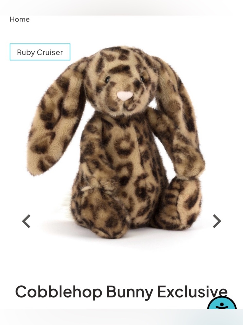 Jellycat Cobblehop Bunny